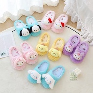 CINNAMOROLL MELODY KUROMI HELLO KITTY POCHACCO DOG POMPOMPURIN HOUSE SLIPPERS CUTE ROOM SHOES