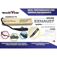 KD V Doctor Back Pressure Racing Exhaust Yamaha Y15 Y15zr Y16 LC 135 LC135 V4 / V8