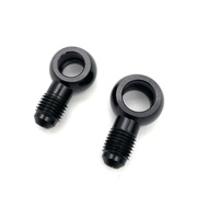 Banjo Straight Brake Hose 0 AN3 Aluminum Size M8 M10