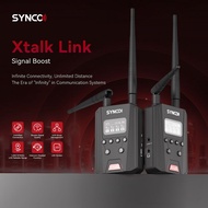 SYNCO Xtalk Link Hub Signal Booster Team Grouping 700m Max 29 users for Xtalk Wireless Intercom Syst