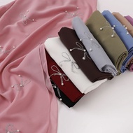 Small Fashion Pearl Bowknot Long Live Streaming Home Spinning Diamond Snow Headscarf Nail Fresh Towe