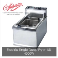 Electric Single Deep Fryer 15L