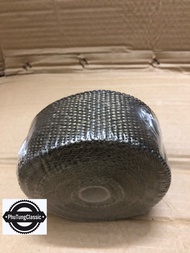 Vải cuốn pô chịu nhiệt  chống nóng cho xe 67 classic cafe racer.... 10m/ 1 cuộn