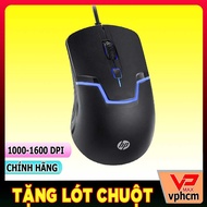 Chuột chơi game HP LED RGB đèn led nhiều màu đầm tay - VPMAX - chuột máy tính có dây chuột PC chuột
