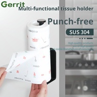 Non-Perforated 304 Stainless Steel Tissue Box Cover - Hygienic, Water-Resistant Holder for Bathroom