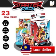 BoBoiBoy Galaxy Card Starter Deck 5.0 Game Toy Kids Animasi Kanak