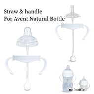 Sippy Drink Straw Cup With handle for Avent Natural Baby Bottle (no include bottle)