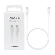 【Samsung 三星】A系列 Type C to Type C 原廠傳輸線(3A,1m) 白 / DA705 (公司貨)