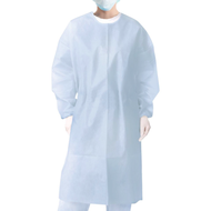 White Isolation Gown (Washable)