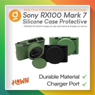 Silicone Case for sony RX100 Mark 7 (RX100vii Rubber Cover) Soft Silicone Cover for RX 100 M vii