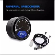 SPEEDOMETER BULAT DIGITAL FULL LED CUSTOM JAPSTYLE SPEEDOMETER DIGITAL BULAT MODEL BABON FULL LED JA