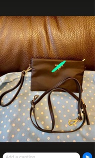 Prada style nylon wallet pouch bag 同款尼龍手袋 銀包斜揹細袋