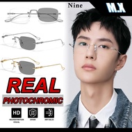 Photochromic eyeglasses for women Anti-Radiation Eyeglasses for men Anti-blue light Glasses NINE