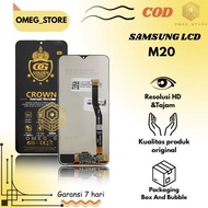 LCD G0LDEN CR0WN TOUCHSCREEN SAMSUNG M20/M205/M205F ORIGINAL FULLSET GALAXY COMPLETE...