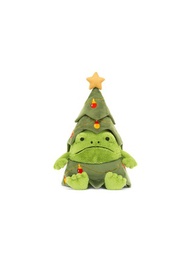 JELLYCAT CHRISTMAS TREE RICKY RAIN FROG