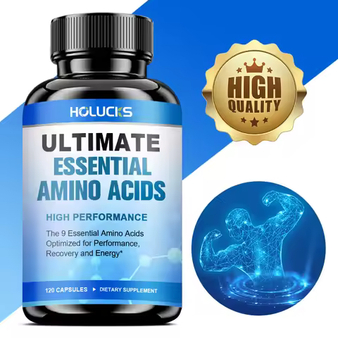 Advanced Body Building Amino Acid Capsules-Helps Increase Strength, Endurance, Protein Synthesis, Bu
