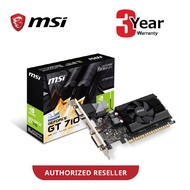 MSI Nvidia GT 710 2GB GDDR3 64bit Low Profile LP GT710 2G VGA Graphic Card (GT 710 2GD3H LP)