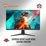 Gamdias Atlas Q32VC VA 1440p 2K 165HZ 32" Curved Gaming Monitor