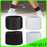 [Szgrqkj2] 2x Soccer Shin Guards, Lightweight Ankle Protectors, Elastic Shin Straps,