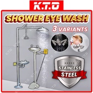 Industrial Stainless Steel 304 Emergency Eye Washer Factory Emergency Sprayer Laboratory Industrial 