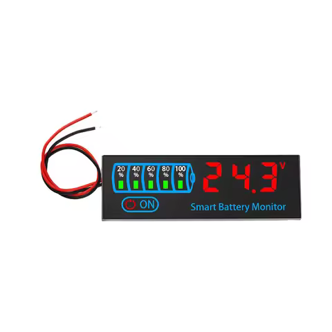 DC 7-55V Battery Level Indicator Ternary Lithium Battery Lithium Iron Phosphate Lead-Acid Battery Ca