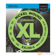 สายเบส D’Addario EXL160 / EXL170 / EXL170-5 / EXL170-6 / EXL230 Nickel Wound String Bass EXL