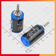 WXD3-13-222 Variable Resistor, Potentiometer 2.2 KOhm 2W 5% 10 Rings Shop