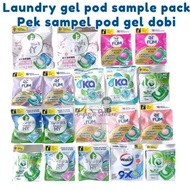 【StockM】Laundry Gel Pod Sample Pack Walch Arfum Fresh HY Trial Pack Pek Cubaan Pod Gel Dobi Walch Ar