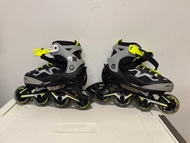 Decathlon roller鞋 Oxelo Fit 500 兒童直排輪 32-35碼 35-38碼 連護膝護肘護具