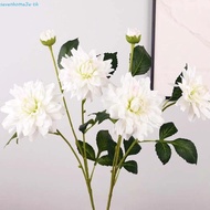 SEVENHOME3E Artificial Dahlia Flower, Handmade Real Touch Simulation Big Dahlia, Photography Props C