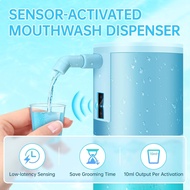 Touchless Automatic Mouthwash Dispenser - 12.3 Fl Oz/350ml Rechargeable Hygienic Mouthwash Dispenser