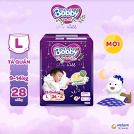 [MKB Gift] [MỚI RA MẮT] [Tặng kèm 2 miếng] Tã Quần Cao Cấp Ban Đêm Bobby Organic Sleep Well  - Size 