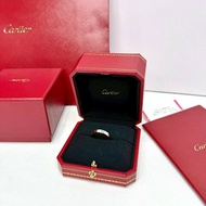 CARTIER LOVE系列白金戒指