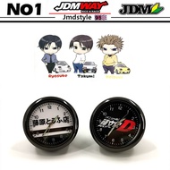 Initial D Car Mini Watch Quartz Clock Mini Electronic Clock Waterproof Bicycle Motorcycle Watch Auto