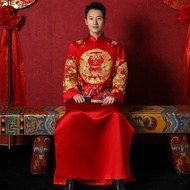 Men Men's Xiuhe Clothing Coat Style Chinese Groom Clothing Wedding Clothing Men's Clothing Xiuhe Men