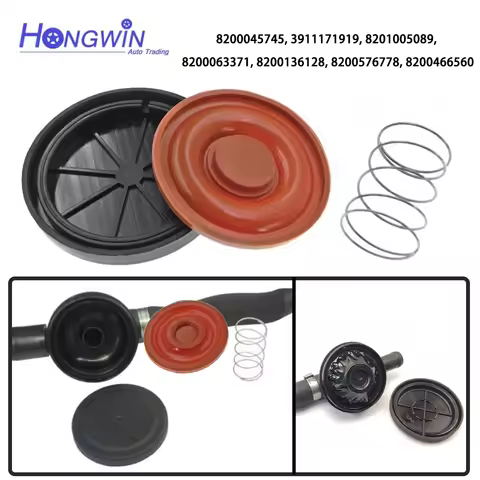 New PCV Valve Cover Repair Kit Cap With Membrane For Renault Master Trafic Clio Laguna Megane 1.9 DC