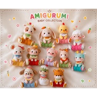 [Ready Stock]Cute handmade crochet 12 Zodiac animals handcrafted gift hand woven Decoration item Col