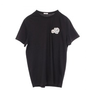 【二手】 MONCLER男士短袖T卹，附Logo貼片，純棉材質，二手 B