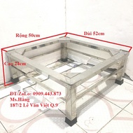 Chân Tủ Lạnh Máy Giặt INOX Cao Cấp SUS 304 - 5052 -CTV02-5052I3-HĐ-tr3-