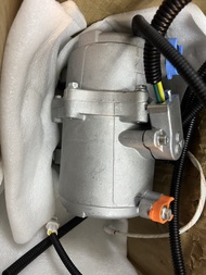 แถมฟรี (สายไฟและแผงควบคุม) คอมไฟฟ้า 12V /24V คอมแอร์ไฟฟ้า คอมเพรสเซอร์ไฟฟ้า ต่อแบบขนาน นอนในรถเปิดแอ
