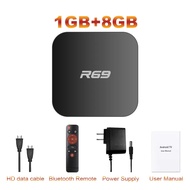 Android 7.1 OS Allwinner H3 HD 4K มีเดียเพลเยอร์เพาเวอร์อินพุต5V/2A สมาร์ททีวีกล่องอีเธอร์เน็ต100M