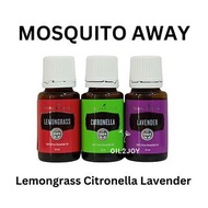 BEST MOSQUITO BUG AWAY CITRONELLA LEMONGRASS LAVENDER YL ESSENTIAL OIL 5ML 15ML MENGUSIR NYAMUK SERA