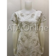 ♞Ninang/mother Dress for Wedding Formal(leaves)