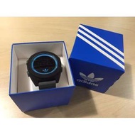 【可驗貨】全新正品 愛迪達 adidas 電子錶 藍黑面 黑色橡膠 49mm 男錶 女錶 運動手錶 ADH2988