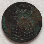C976, KOIN VOC ZEELAND 1736 kondisi masih jelas cetakannya