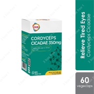 Befree GKB Cordyceps Cicadae 350mg (60'S)虫草 金蝉花 | Eye Supplement |  护眼 | 干眼症 | 白内障 EXP 06 2027