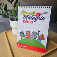 Limited Edition 2026 Calendar - Cutie-cutie Malaysia by Ernest Ng Dontlikethatbro