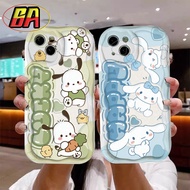 For VIVO V27 5G V27E V25 5G V25E V23 5G V23E V15 Pro V9 Y85 V20 Pro 3D Fashion Cute Cartoon Hello Kitty Phone Case Soft Shock Protection Back Cover