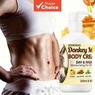 Donkey Milk Body Cream, Soften Arm Skin, Lock In Moisture, Everyday Care Product