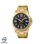 Casio MTP-V004G-1B MTPV004G-1B Men's Dress Gold Tone Stainless Steel Watch